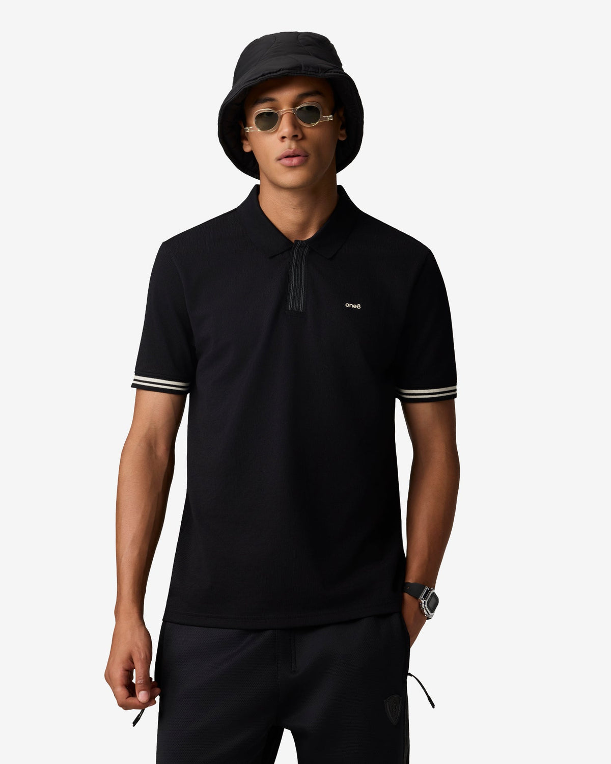 Seam XVIII Polo - Black