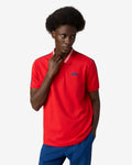 Seam Stitch Polo - Red