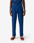 Vintage Buckle Pants - Blue