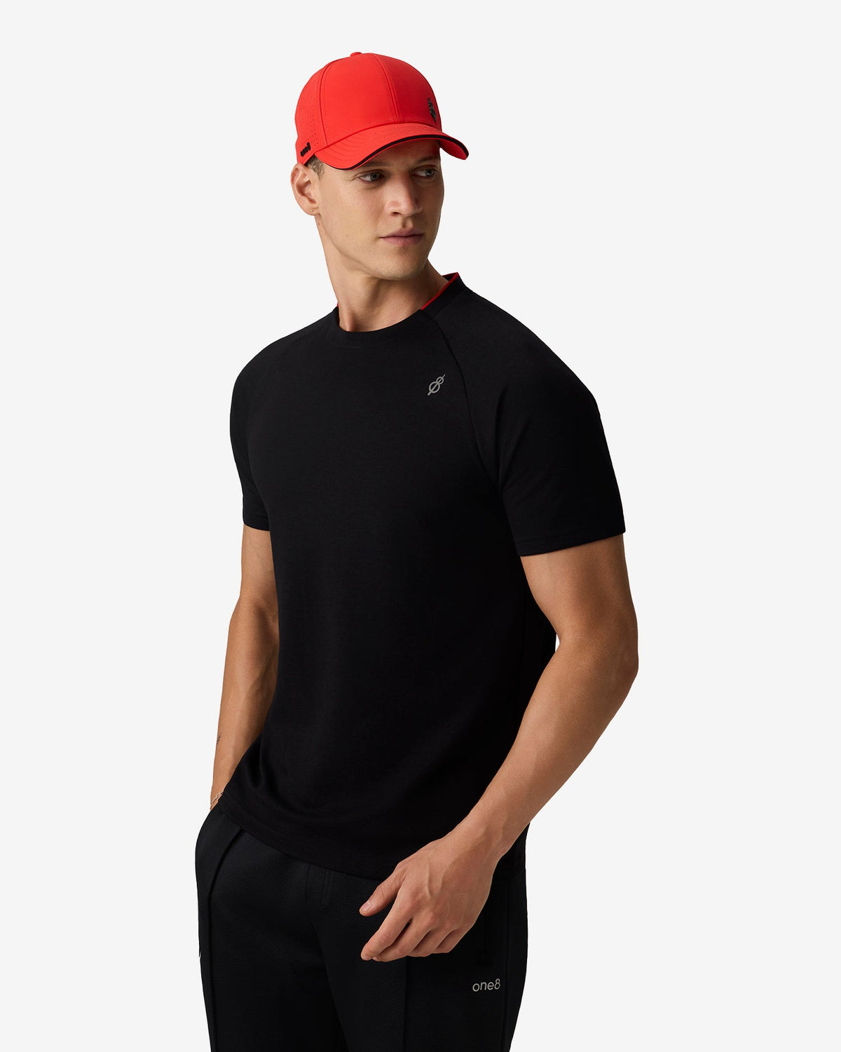 Reset Raglan Tee - Black