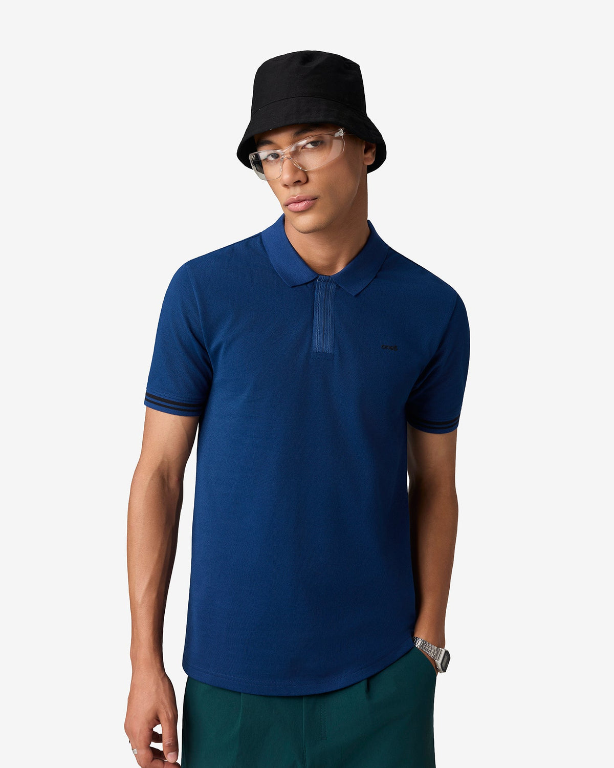 Seam XVIII Polo - Blue