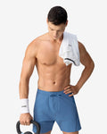 Sonic Curve Woven Shorts - Blue