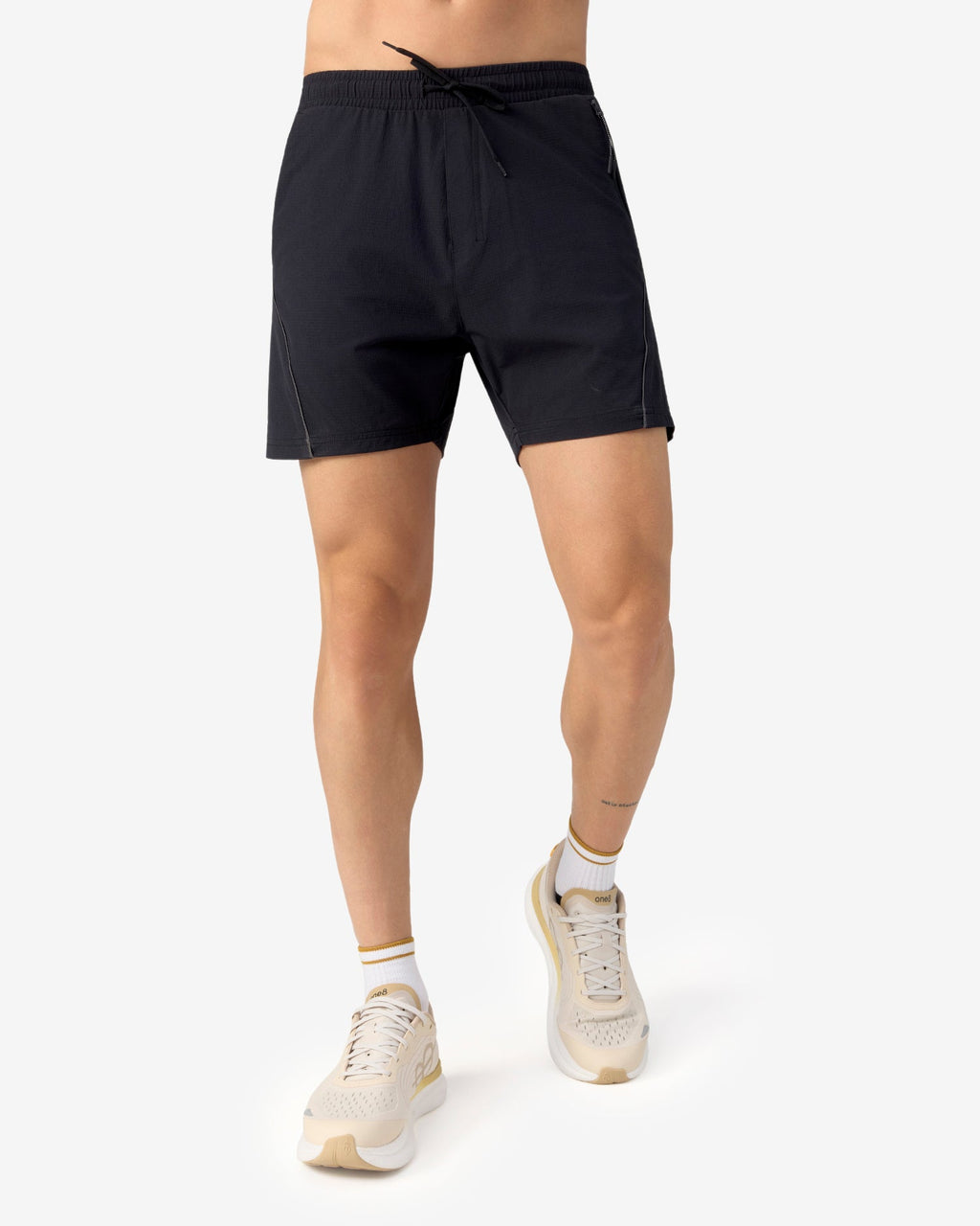 Sonic Curve Woven Shorts - Black