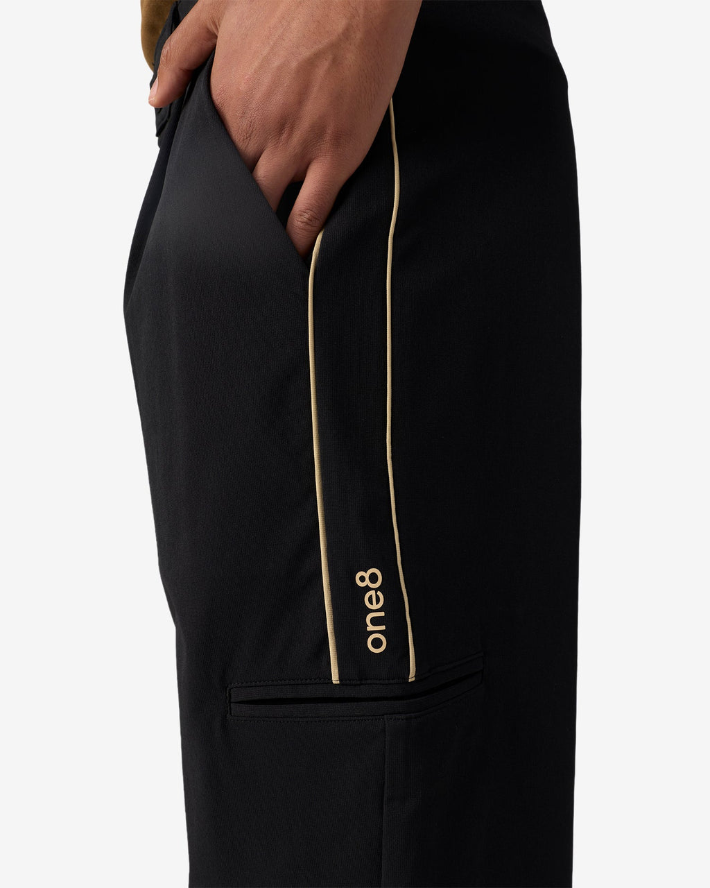 Woven Cargos Black Beauty