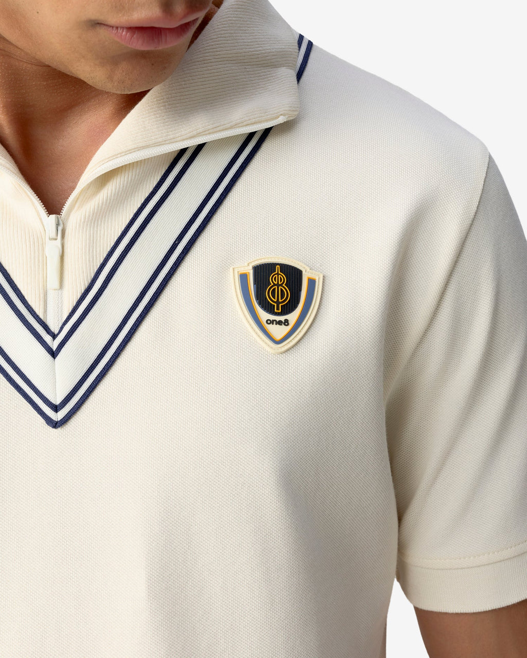 Cricket Club Polo - White