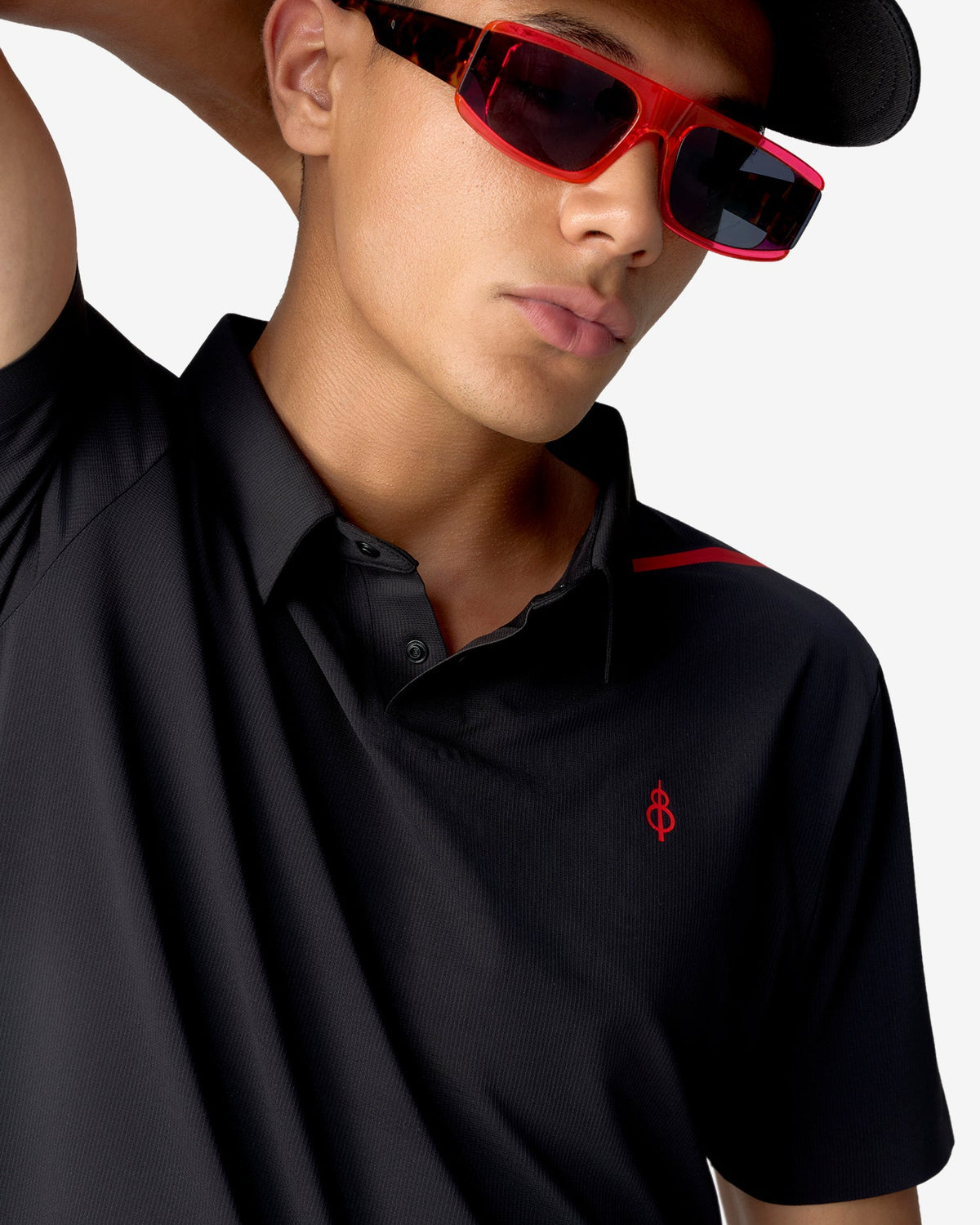 HT Tape Polo - Black