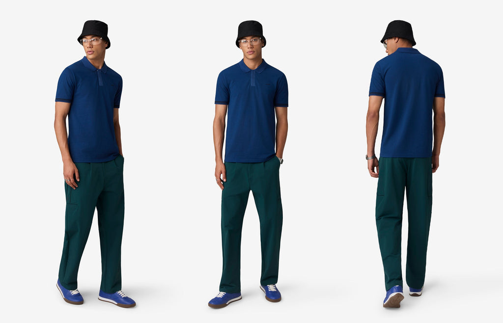 Seam XVIII Polo - Blue
