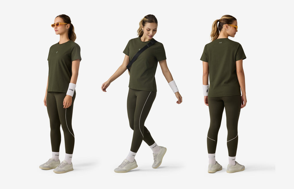 Sonic Curve Leggings - Green