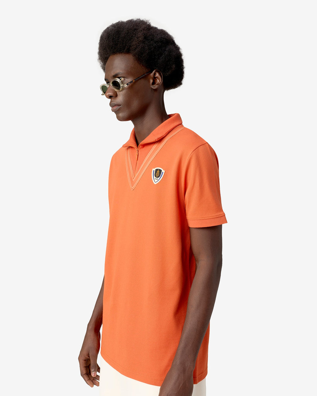 Cricket Club Polo - Orange