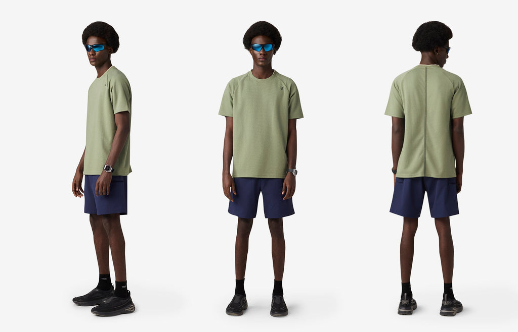 Reset Raglan Tee - Green