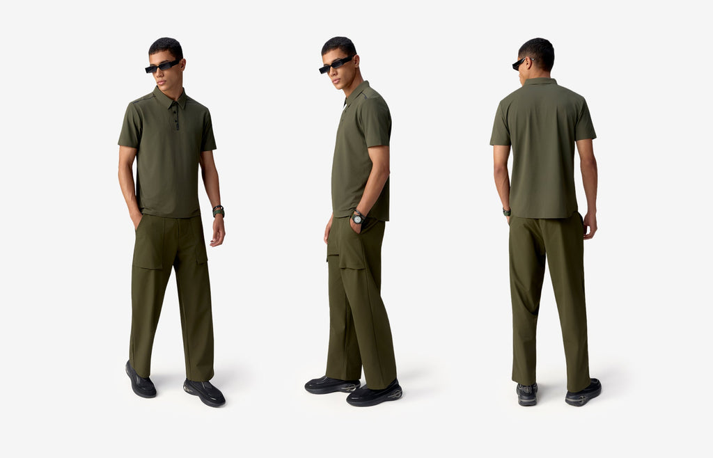 HT Tape Polo - Green