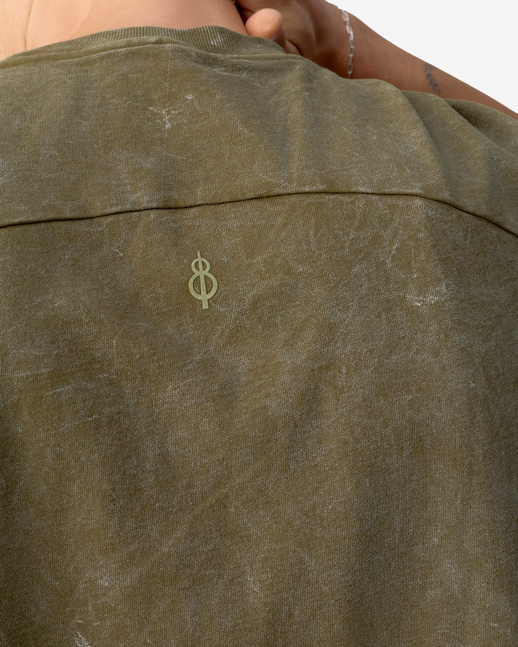 one8 Washed Tank Tee - Green