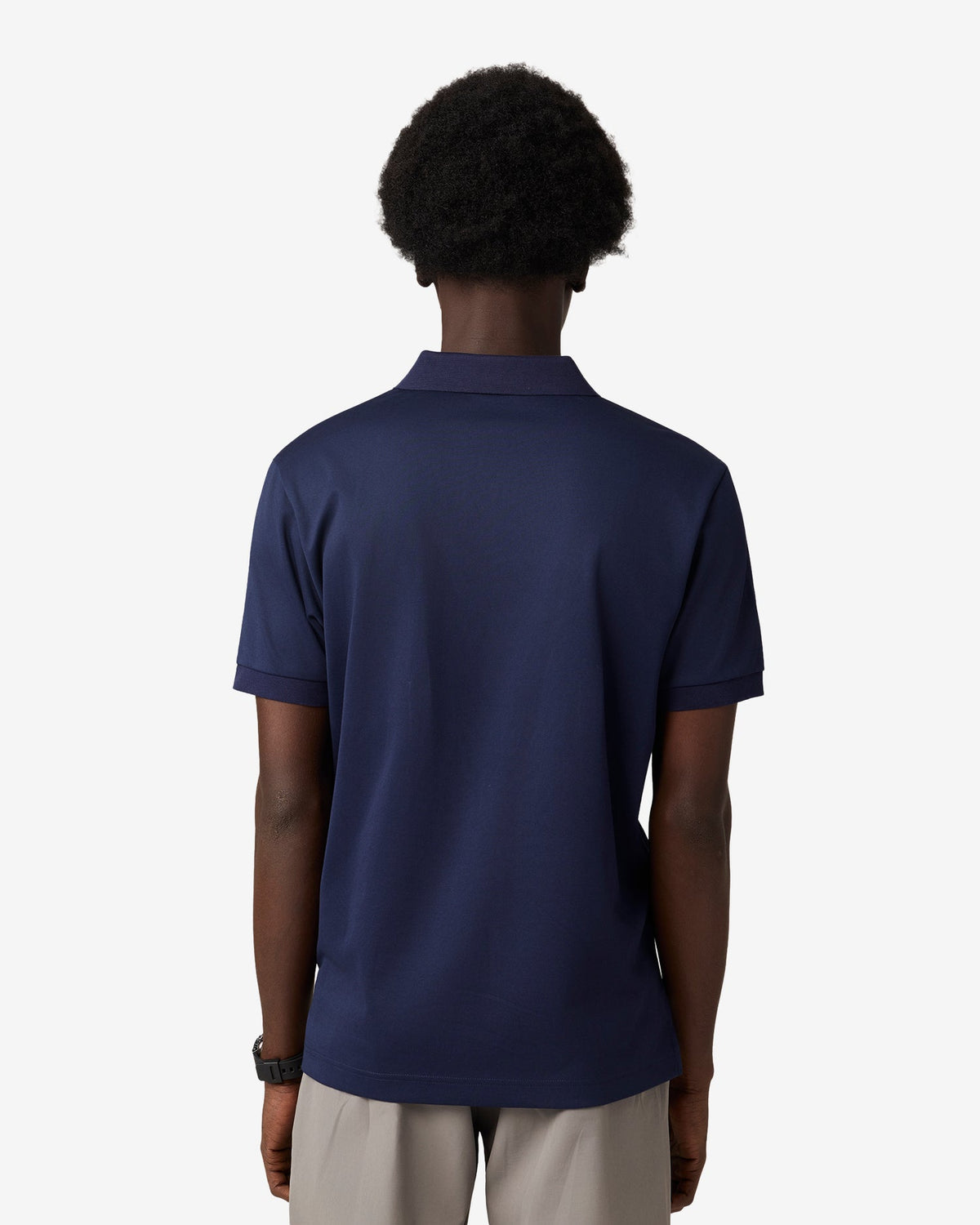 Bonded Pocket Polo - Dark Blue