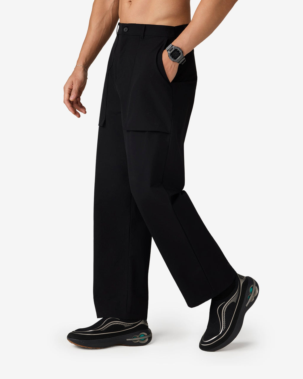 Pin High Pants Black Beauty