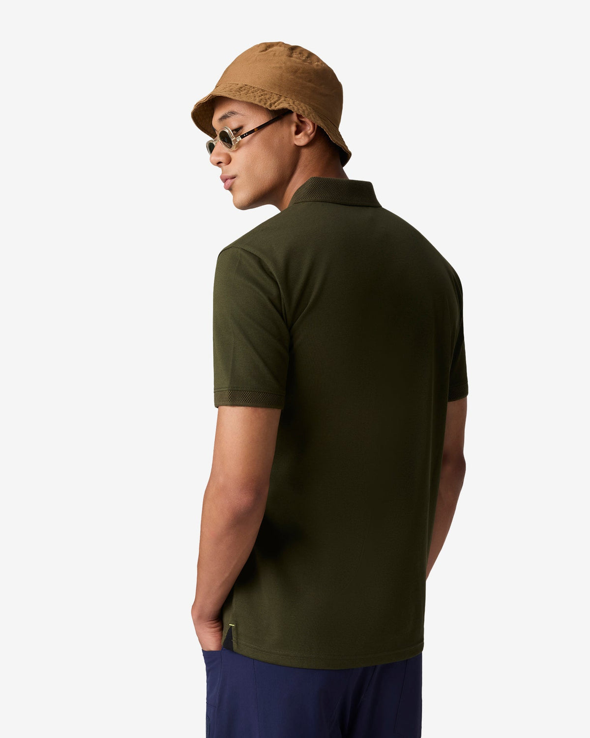 Dobby Collar Polo - Green