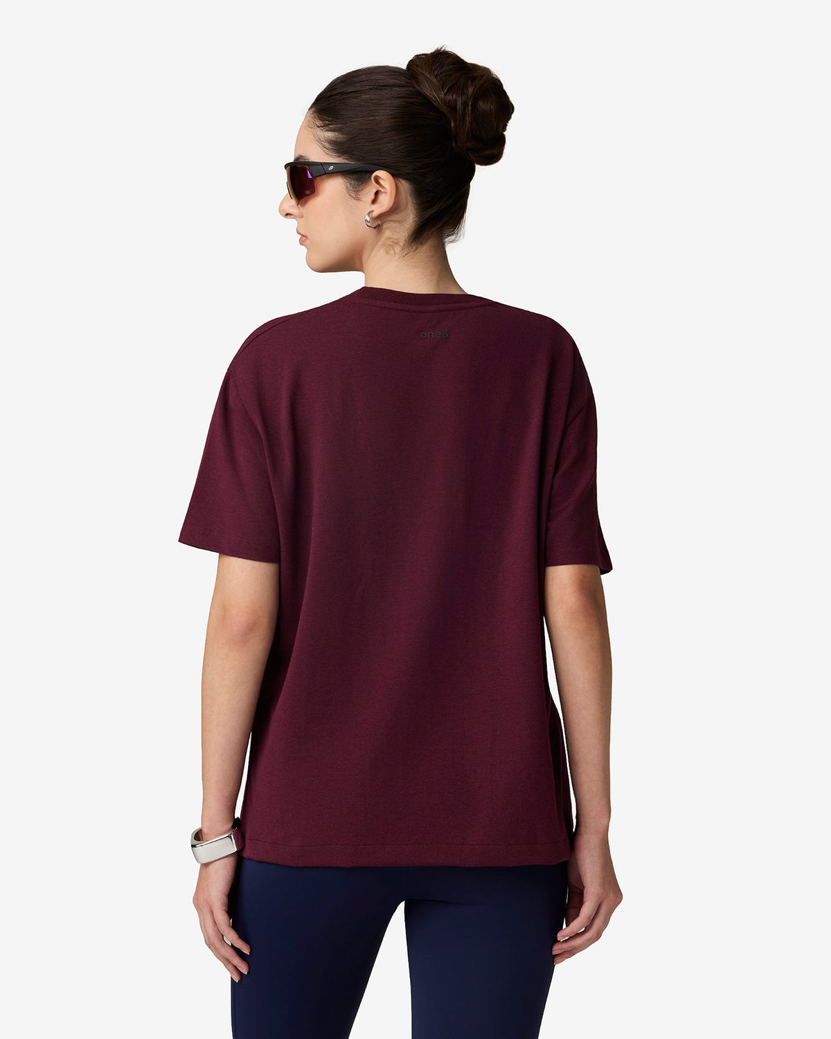 Essentials Bamboo Tee - Maroon
