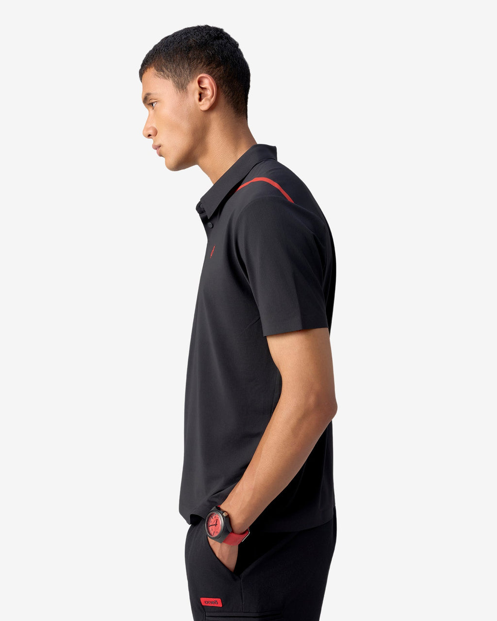 HT Tape Polo - Black