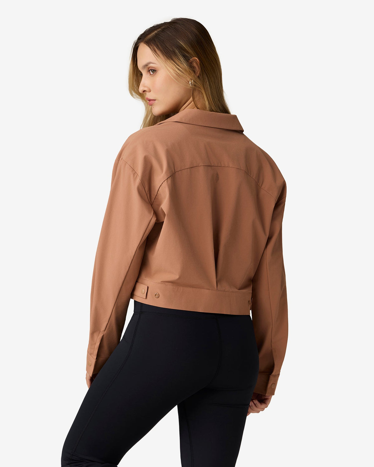Pin High Trucker Jacket - Brown