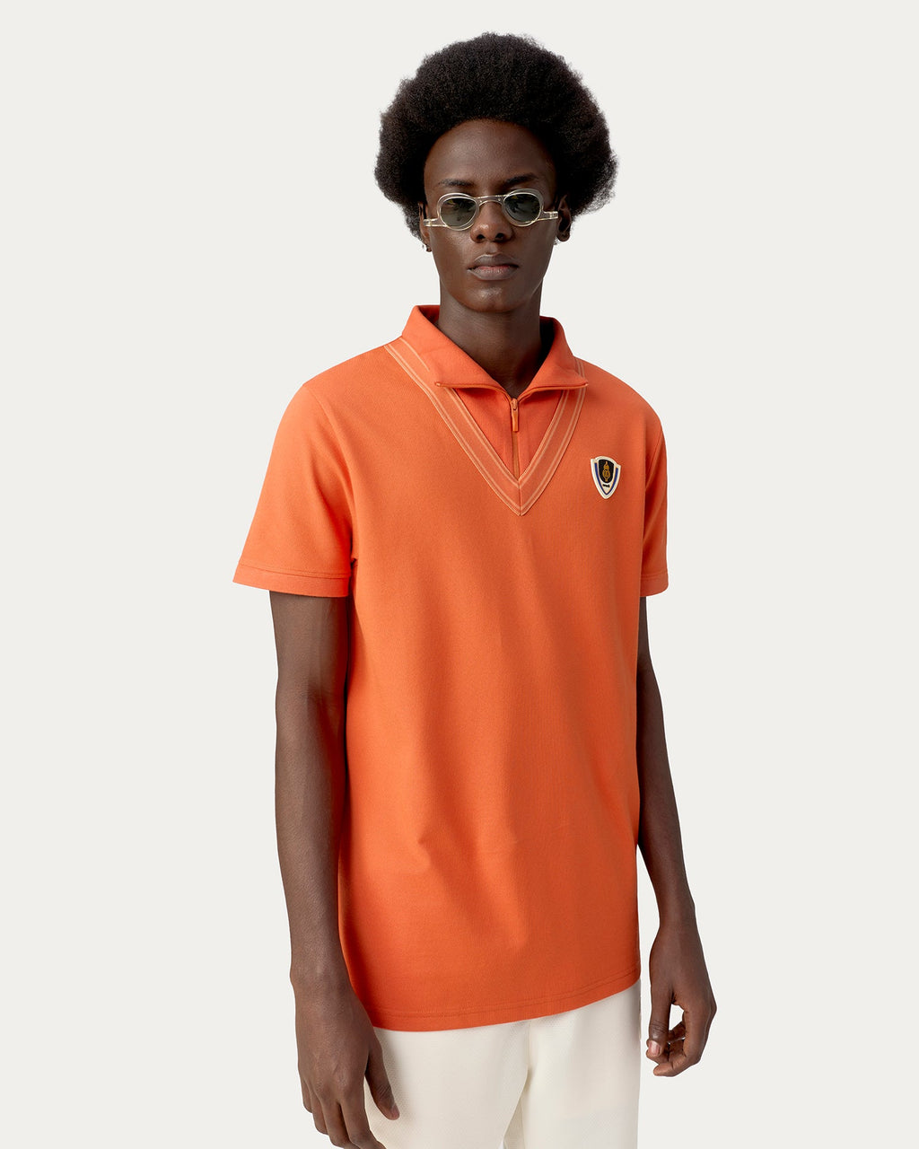 Cricket Club Polo - Orange