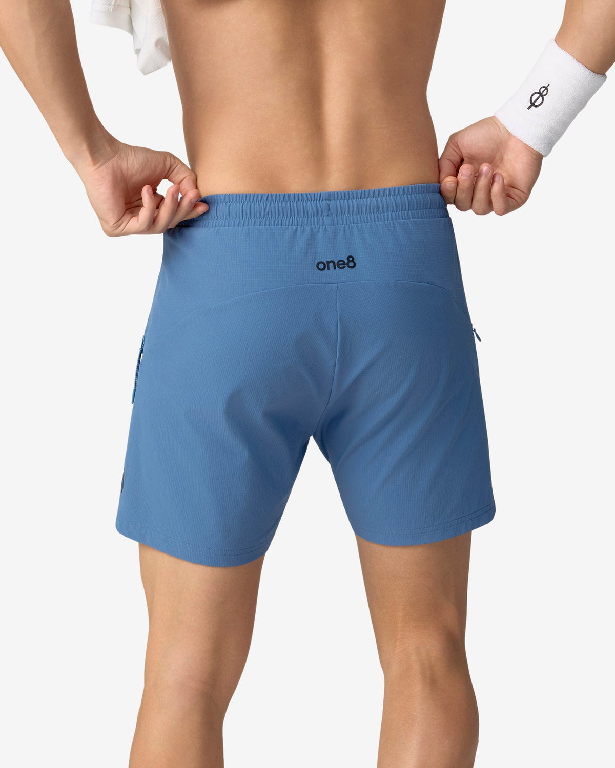 Sonic Curve Woven Shorts - Blue