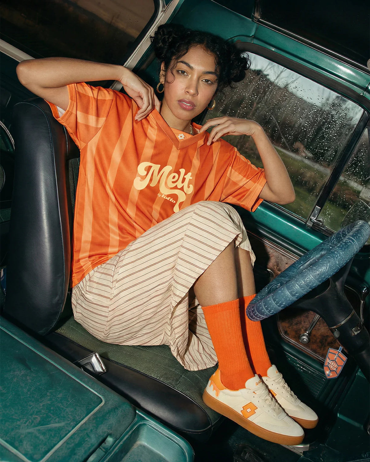 Melt Baseball Jersey - Hot Sauce