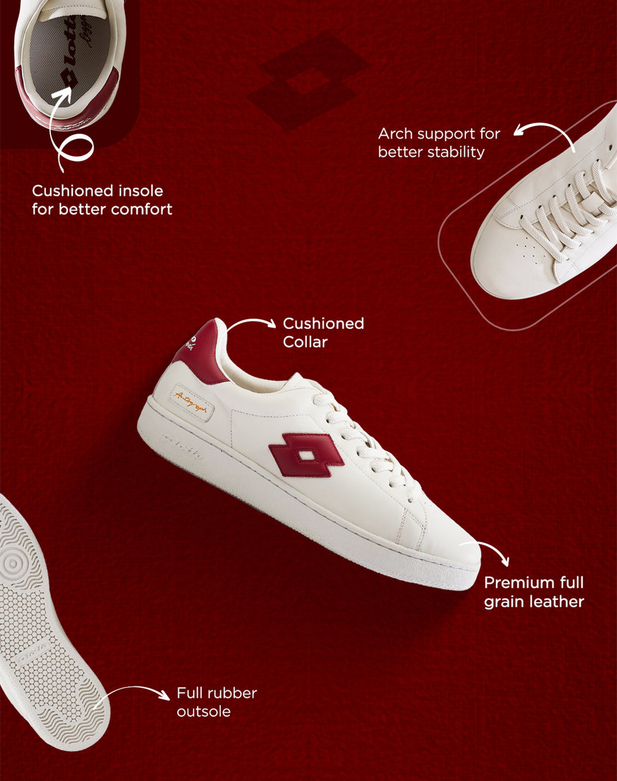 Autograph OG - Star White-Rhythmic Red