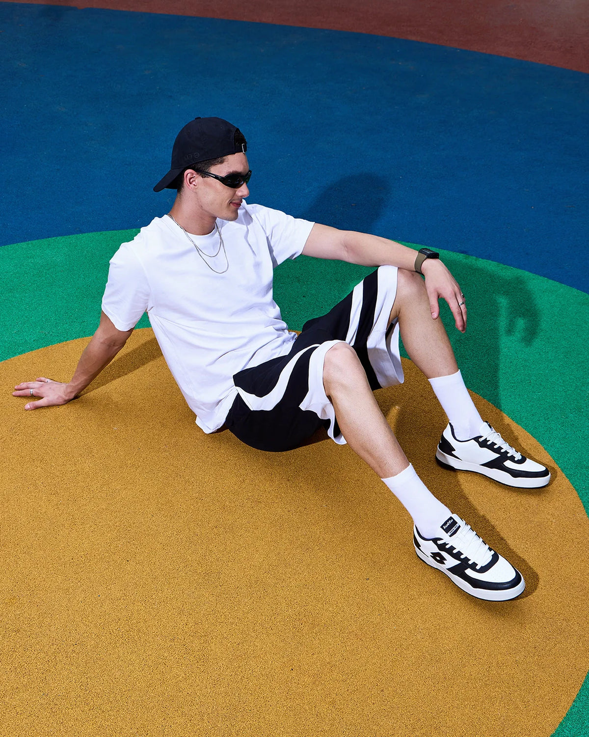 Hoop Star Citta - Star White-Black Beauty