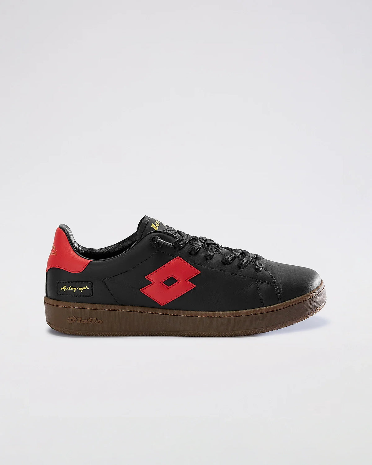 Autograph OG Slip-On - Pure Black-Fiery Red