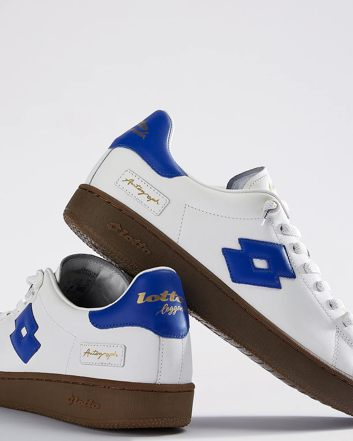 Autograph OG Slip-On - Pure White-Directoire Blue