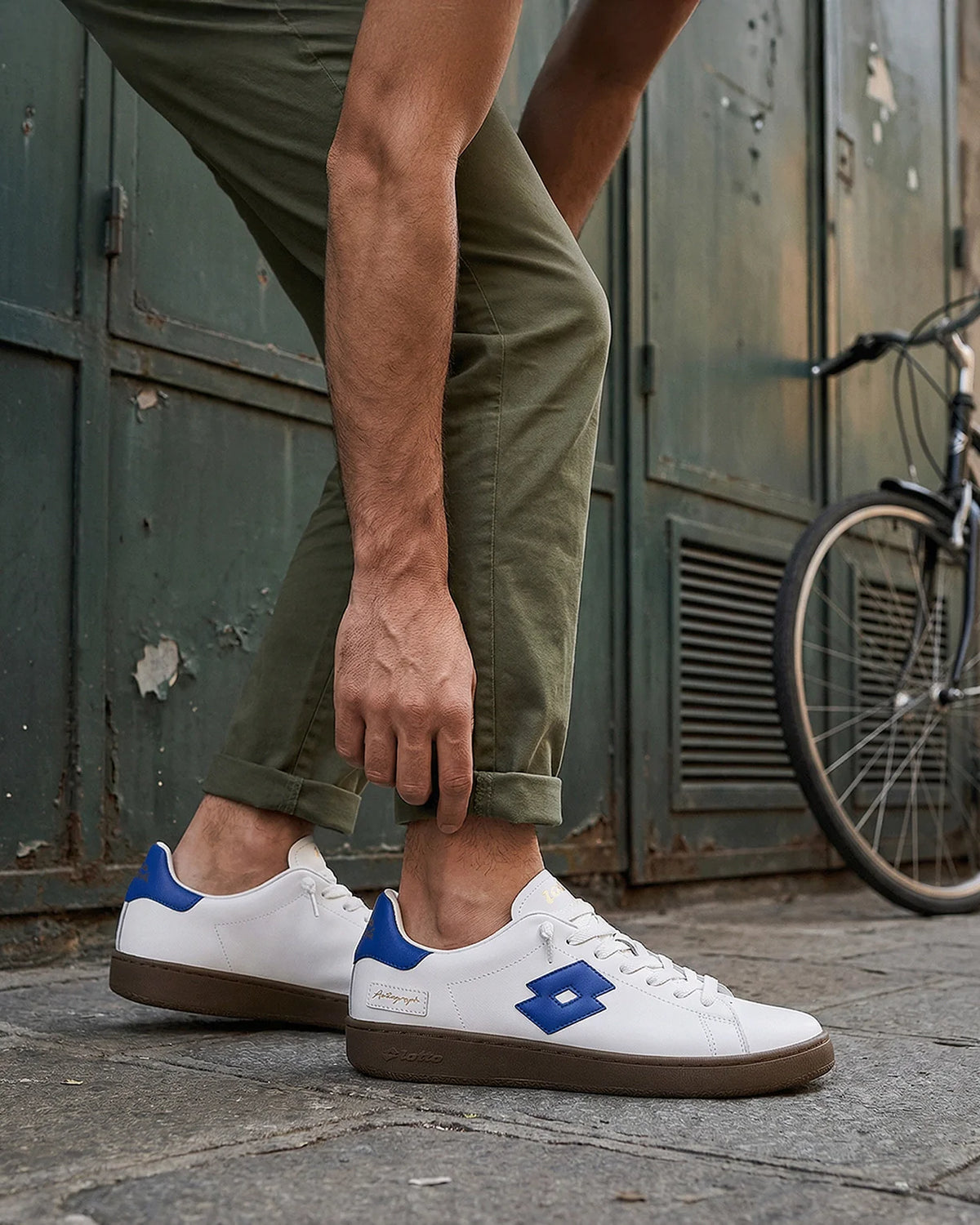 Autograph OG Slip-On - Pure White-Directoire Blue