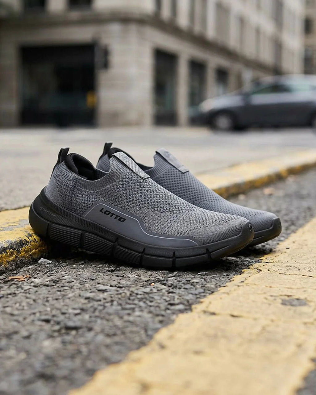 Pulsestep Slip-on - Castlerock-Black Beauty