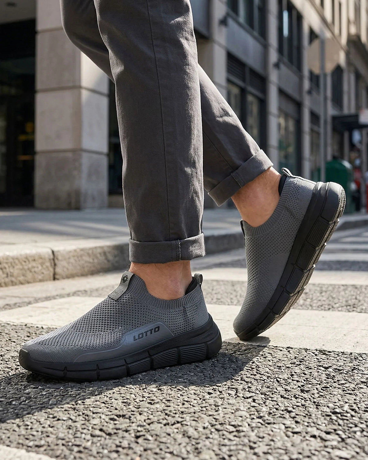 Pulsestep Slip-on - Castlerock-Black Beauty