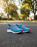 Atleta Pro+ - Mykonos Blue-Poppy Red-Star White