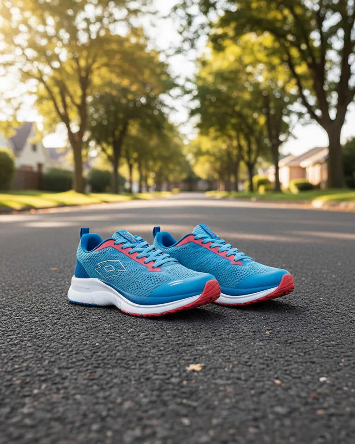 Atleta Pro+ - Mykonos Blue-Poppy Red-Star White