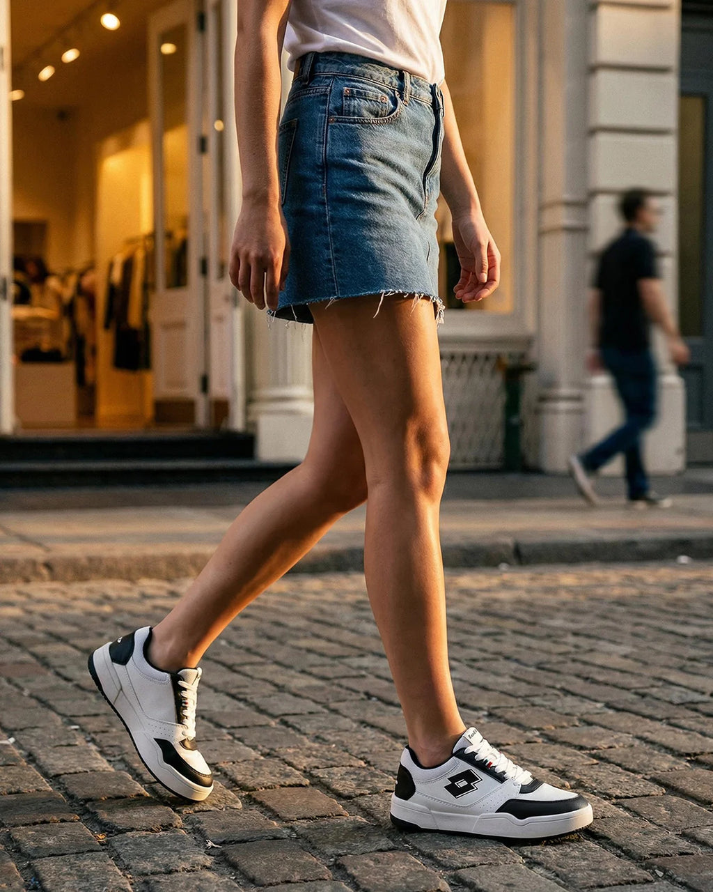 Hoop Star Urbano - Star White-Black Beauty