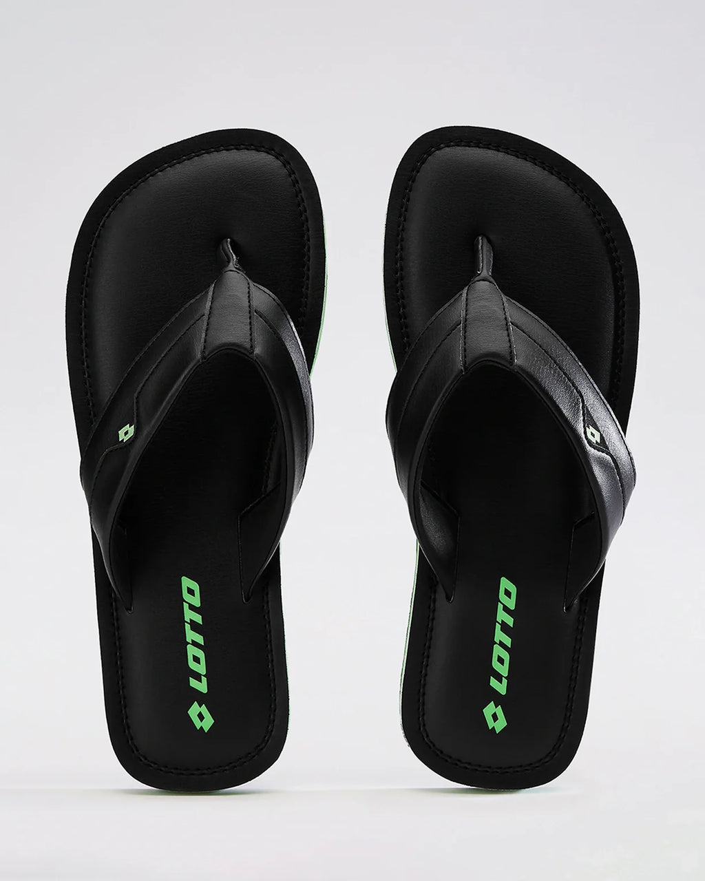 Spring Step - Black Beauty-Poison Green