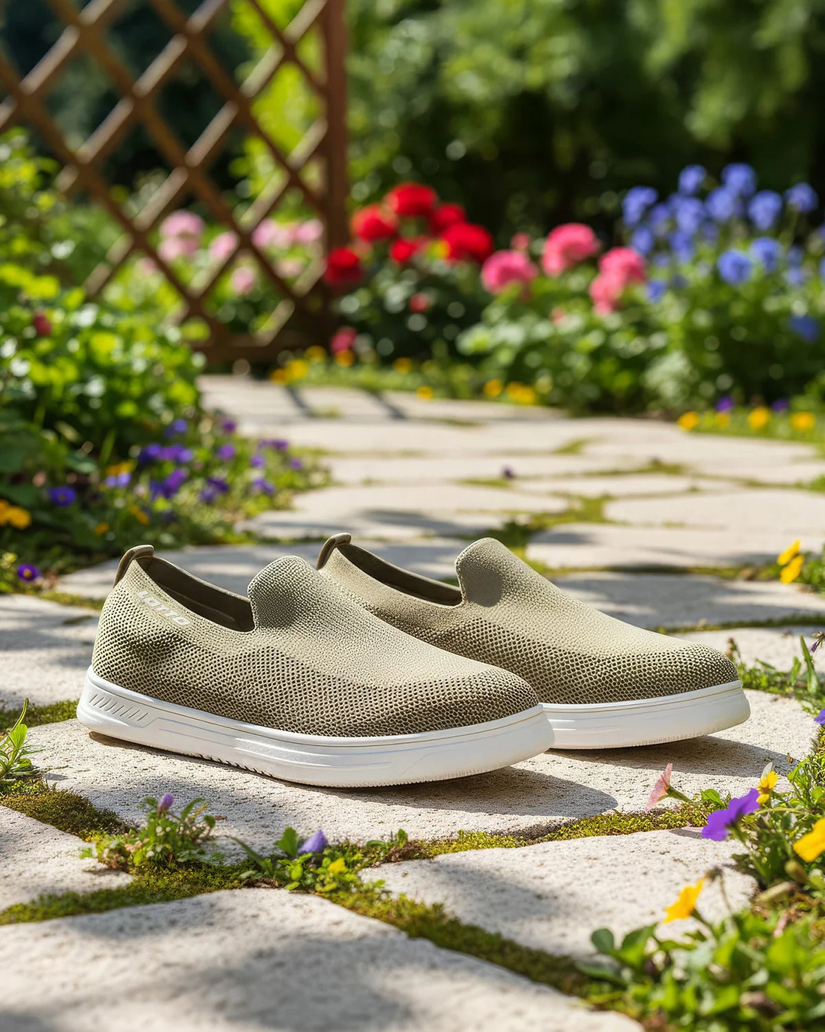 Strada Slip-on  - Taos Taupe-Gardenia