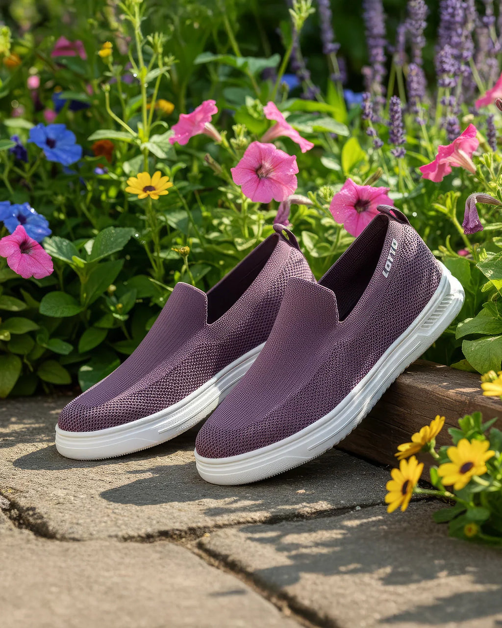 Strada Slip-on  - Flint-Gardenia