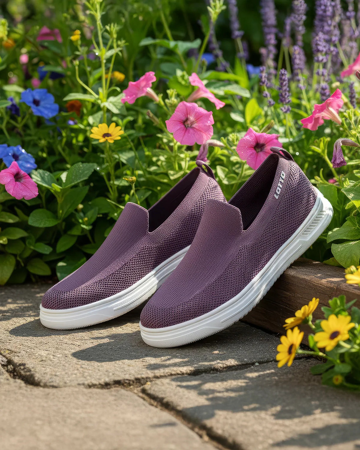 Strada Slip-on  - Flint-Gardenia