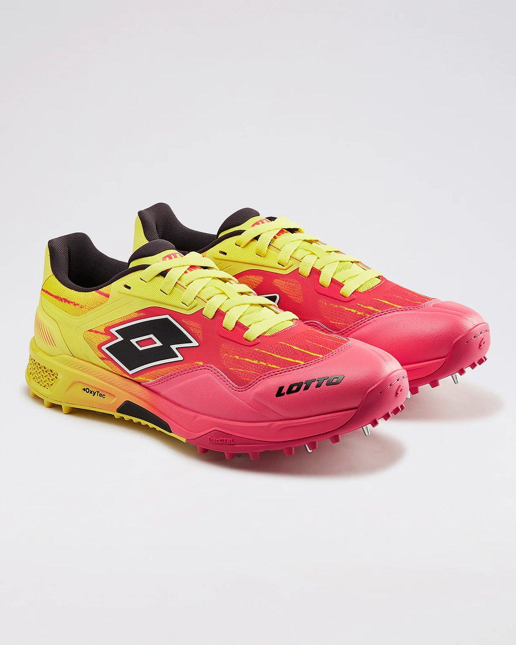 Supershot Fire Dragon: Cricket Batting Spike - Red-Yellow