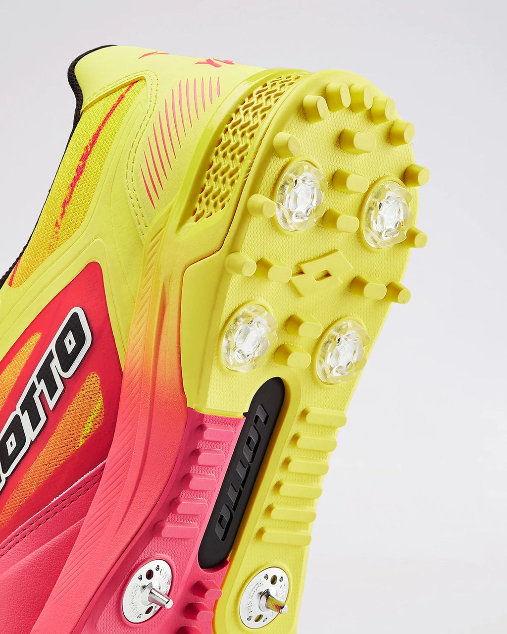 Supershot Fire Dragon: Cricket Batting Spike - Red-Yellow