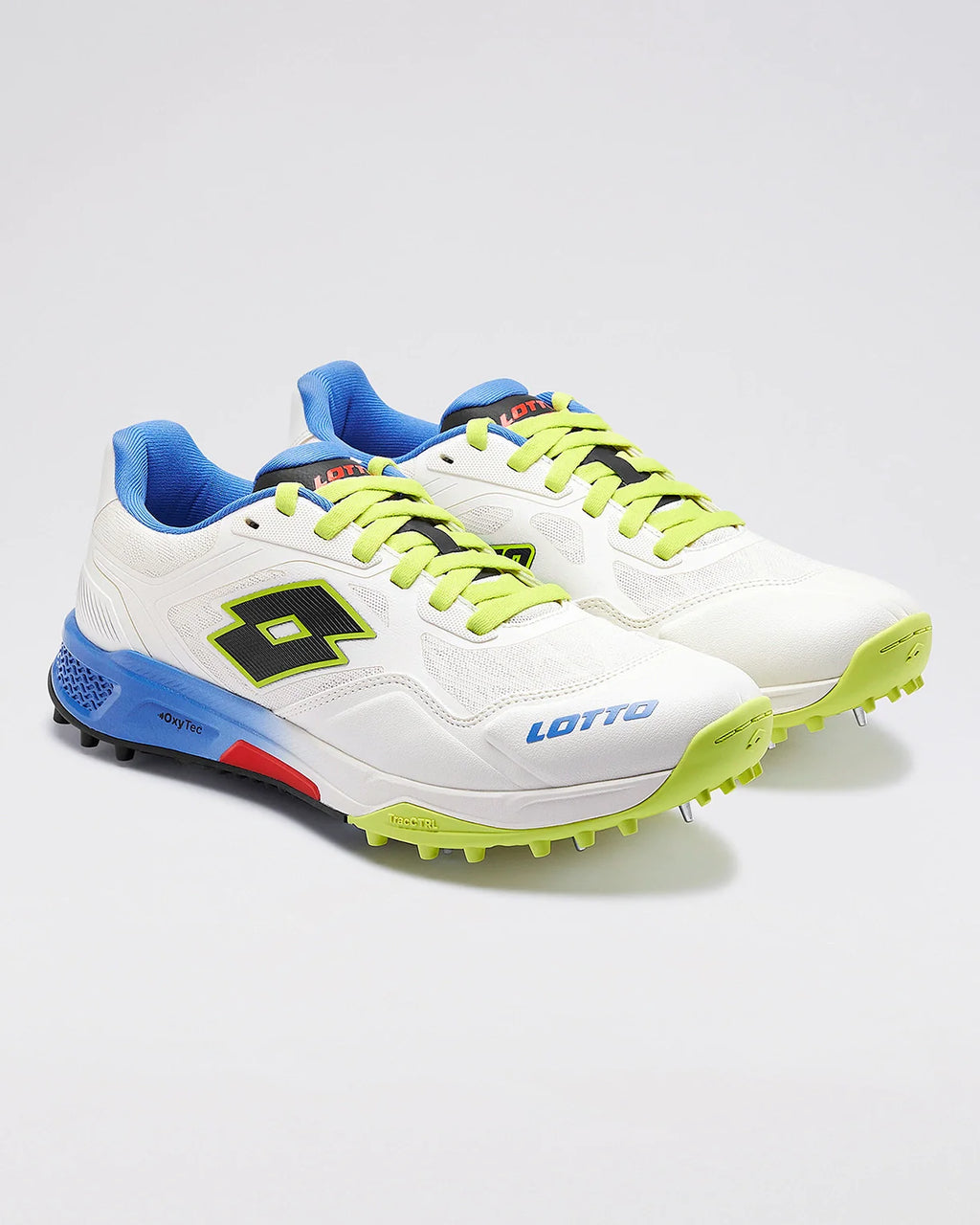 Supershot Blizzard: Cricket Batting Spike - White-Blue