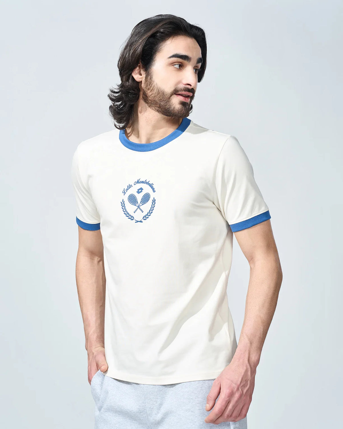 Lotto Print Tee - Sugar Swizzle