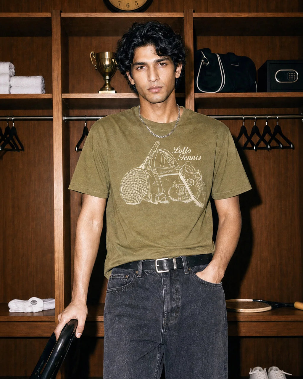Graphic Tee - Dark Olive