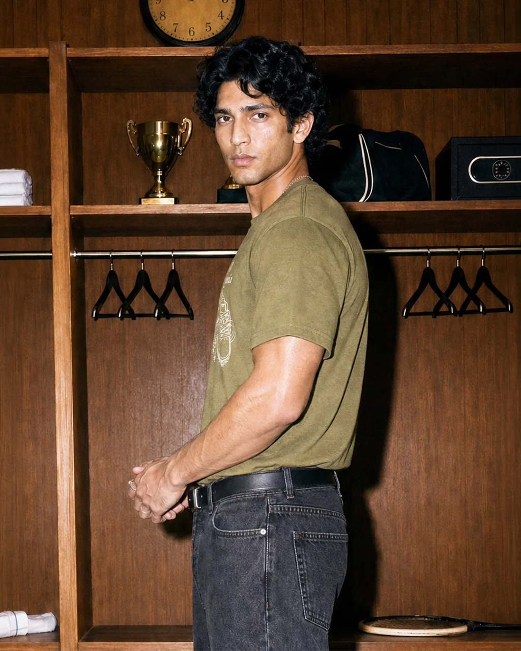 Graphic Tee - Dark Olive