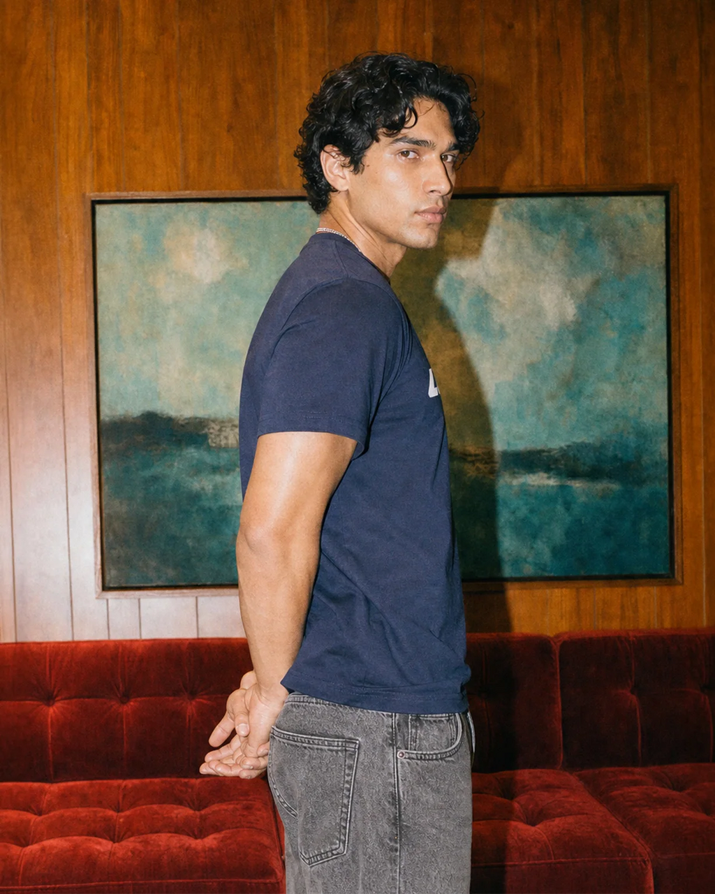 Essential Tee - Navy Blue