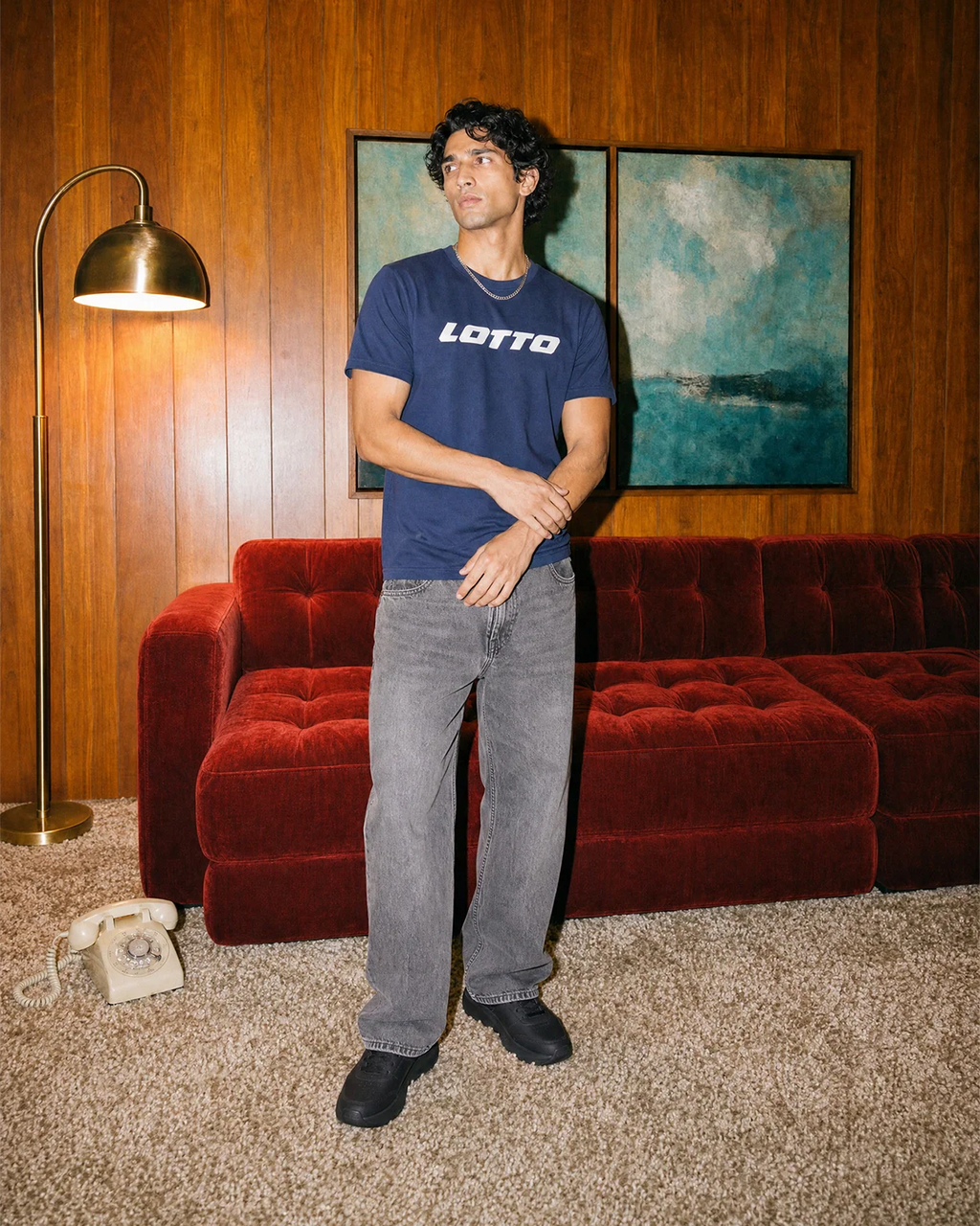 Essential Tee - Navy Blue