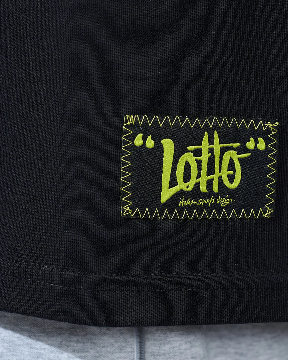 Lotto Street Play Tee - Black Beauty