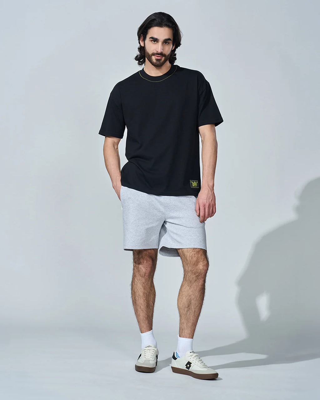 Lotto Street Play Tee - Black Beauty