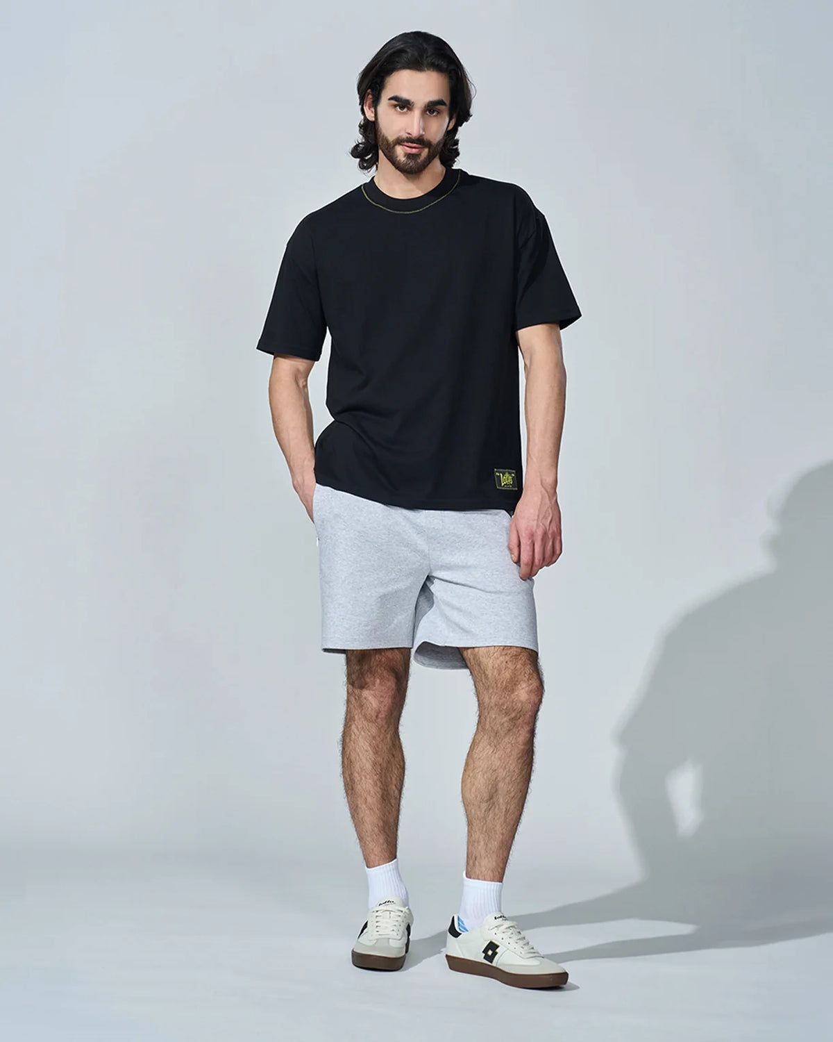 Lotto Street Play Tee - Black Beauty